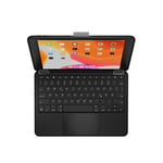 Brydge 10.2 MAX+ QWERTZ Wireless Keyboard with Case and Trackpad for iPad (7th to 9th Gen)