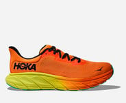 HOKA Arahi 7 Chaussures pour Homme en Electric Tangerine/Black Taille 43 1/3 | Route