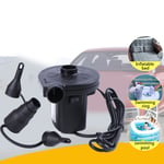 Car Inflatable Air Pump Ac 12v For Camping Bed Inflate Boat One Size