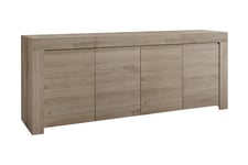 Skänk Firenze 210 cm - Brun Sideboard & skänk Brun,Beige LC Spa