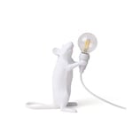 Seletti - Mouse Lamp Standing White - Bordslampor - Marcantonio Raimondi Malerba - Vit