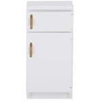 1:12 White Mini Refrigerator Excellent Furniture Model Kitchen Accessory UK MAI