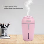 (Pink)Colorful LED Night Light USB Car Office Home Humidifier Room Aroma Diff HG