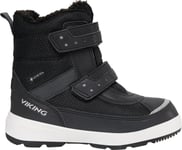 Viking Footwear Kids' Play Reflex Warm GORE-TEX 2v Reflective/Black, 24