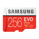 SAMSUNG Carte mémoire 32GB / 64GB / 128GB / 256GB / 512GB 95MB / S 4K Class10 Cartes Micro SD Red Plus U3