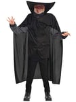 amscan amscan-9907336 Horseman Costume de Cavalier sans tête pour Enfant Ans, Unisexes, 9907336, Noir, Medium/Large (10-12 Years)