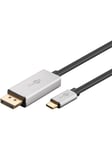 Pro DisplayPort - USB-C - Skærmkabel - 2m - Grå