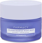 Farmacy 10% Niacinamide Facial Mask - Smoothing & Hydrating Skin Care Face Mask