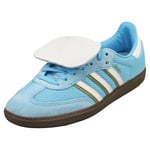 adidas Samba Lt Mens Casual Trainers in Blue White - 6 UK