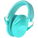 Procase Casque Anti Bruit Enfant, Casque Pliable Réglable Confortable, avec Une Atténuation de NRR 22dB, Serre-tête Souple pour Milieu Bruyant ou Stressant -Bleu Canard