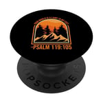 Your World Is A Lamp To My Feet Psalm 119:105 PopSockets Adhesive PopGrip