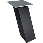 STRATE Console de bar Connect inclinée, hauteur 170 mm, noir