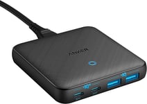 Anker USB C Plug, 543 (65W II), PIQ 3.0 & GaN 4-Port Charger - Fast Wall...