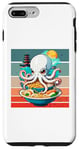 iPhone 7 Plus/8 Plus Octopus Ramen Japanese food pagoda playful cute Sea bowl Case