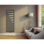 Azura Home Design - Radiateur eau chaude lira 1000 w - Couleur: Noir