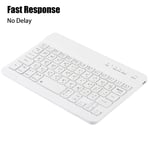 Thai Language 7-8in Scissors Feet Wireless BT Keyboard 40-hour Work BT Keyboard