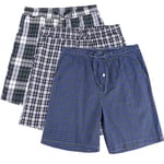 Nieery Bas de Pyjama Homme Short Pyjama Homme Pantalon Pyjama avec des poches Vêtements de nuit Short à carreaux en coton pour la maison Pantalon de Pyjama Court