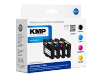 Kmp Multipack E141v - 4-Pack - Svart, Gul, Cyan, Magenta - Kompatibel - Blekkpatron (Alternativ For: Epson 16Xl, Epson C13t16314010, Epson C13t16324010, Epson C13t16334010, Epson C13t16344010) - For Epson Workforce Wf-2010, 2510, 2520, 2530, 2540, 2