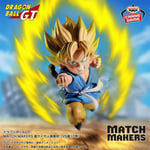 FIGURINE DRAGON BALL - GOKU GT (VS SUPER C17) MATCH MAKERS - BANPRESTO