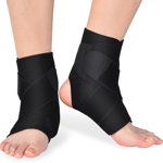 1Pair PE Board Breathable Ankle Brace Support Protection Corrector Sprain