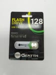 Gertth 128GB Flash Drive 2.0 USB Pen drive WHITE GTP128GB