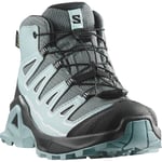 Salomon X Ultra Mid GTX Junior Turbulence/Black/Tourmaline 37 - Fri frakt