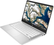 HP Chromebook 14a 14a-na0212no 14" FHD (Ceramic White) Celeron N4120  8 GB RAM  128 GB eMMC  Google Chrome OS