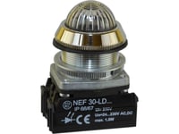 Signallampa 30Mm 24-230V Ac/Dc Ip56 Röd-Grön W0-Ldu1-Nef30lds Cz