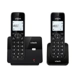 VTech CS2001 DECT Cordless Home Phone 2 Handsets Nuisance Call Blocker