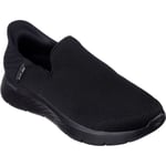 Skechers Mens Go Walk Flex no Hands 216491-Bbk Black Slip on Shoe