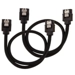 Corsair Premium Sleeved - SATA-kabel - 30 cm