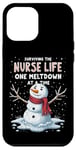 iPhone 12 Pro Max Nurse Xmas Surviving The Nurse Life One Meltdown At A Time Case