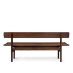 Carl Hansen - BM0699 Asserbo Bench w/ Backrest - Eucalyptus, Dark Oil - Børge Mogensen - Brun,Träfärgad - Trä