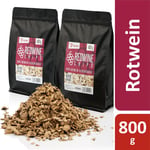 Vin rouge Chips pour Fumeurs 800 g Copeaux de fumée intensive - Bbq-toro