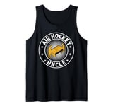 Mens Air Hockey Player Uncle Air Hockey Uncle Tank Top