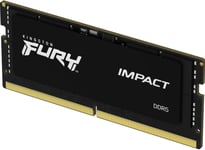 Kingston FURY Impact 64GB DDR5 RAM 5600MT/s CL40 (svart)