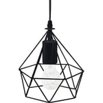 Atmosphera Créateur D'intérieur - Suspension métal filaire D19 H22 noir