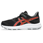 Asics JOLT 4 PS Sneaker, Black Fiery Red, 33.5 EU