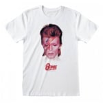 David Bowie Unisex Adult Aladdin Sane T-Shirt - L