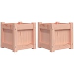 Jardinières 2 pcs bois massif douglas vidaXL