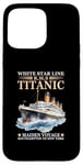 Coque pour iPhone 15 Pro Max Titanic Expert – White Starline RMS Titanic Garçons Filles