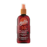 Malibu SPF 50 Dry Oil Spray High Protection Water Resistant 200ml