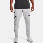 Pantalon cargo Under Armour Unstoppable pour homme Halo Gris / Noir L