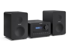 SHARP Tokyo Dab+ Hi-Fi Micro System  (XL-B520D(BK))