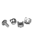 M6 Rack Screws and M6 Cage Nuts - M6 Nuts and Screws - 20 Pack - rack screws and nuts