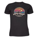 Pinewood Finnveden Recycled Outdoor T shirt Dam D. Anthracite (Storlek: S)