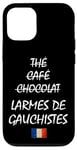 Coque pour iPhone 12/12 Pro Larmes De Gauchistes Bardella Rassemblement 2027 Francais