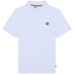 ROLAND GARROS - Polo Basique - Homme - 100% Coton - Confortable Et Respirant - Blanc - Taille S