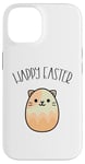 iPhone 14 Funny Happy Easter Cat Egg Shaped Kawaii Otaku Anime Case