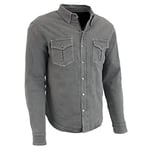 Milwaukee Performance Chemise de motard en jean avec aramide pour homme Gris Taille XL